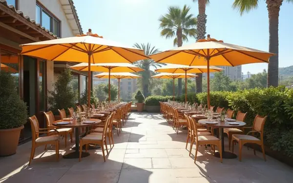 Nettoyage de parasol de terrasse et horeca en Belgique – BoBache